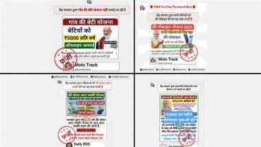 From ‘Daughters of Village’ Scheme Offering INR 3,500 to Every Women in Village to ‘Free Mobile Yojana 2025’ Providing Families a Free Smartphones, PIB Fact Check Debunks Several Fake Claims