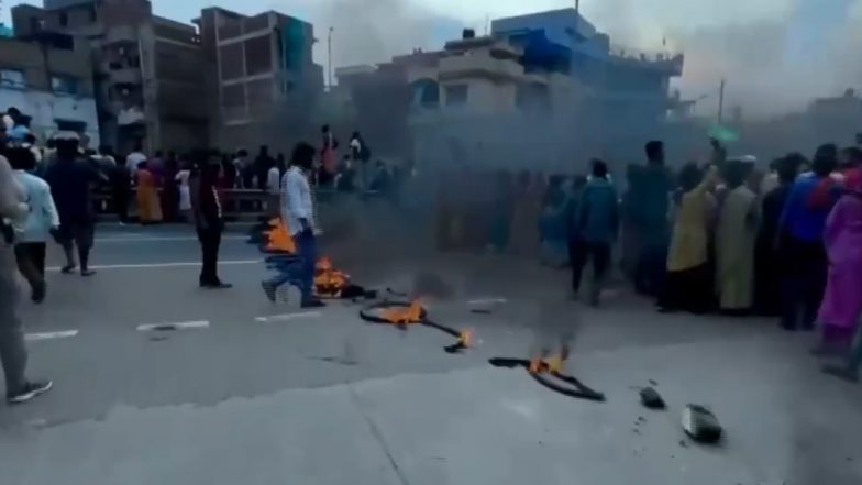 Patna: Protests Erupt in Bihar Capital After Dead Bodies of 2 Missing Children Recovered (Watch Video)