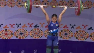 Bhavna Gogoi Wins Gold Medal in 58 Kg Youth Category at Commonwealth Weightlifting Championships 2025