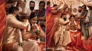 Kannada Anchor Anushree Marries Businessman Roshan in Bengaluru; First Pictures of Newlyweds Out!