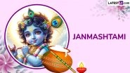 Krishna Janmashtami 2025 Images and HD Wallpapers for Free Download Online: Wish Happy Gokulashtami With WhatsApp Messages, Facebook Greetings and Bal Gopal Photos