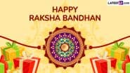 Raksha Bandhan 2025 Greetings for Sister: WhatsApp Messages, Happy Rakhi HD Images, Quotes and Wallpapers for the Hindu Festival Capturing the Essence of Sibling Love