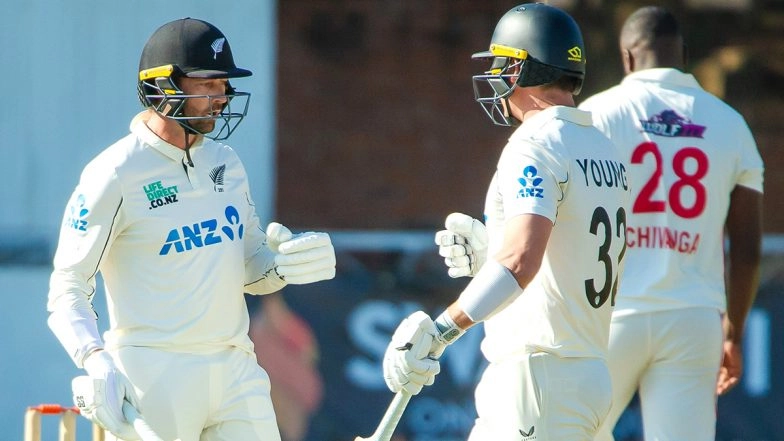 How To Watch ZIM vs NZ 2nd Test 2025 Day 2 Free Live Streaming Online? Get Free Telecast Details of Zimbabwe vs New Zealand Cricket Match on TV
