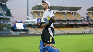 Asia Cup 2025: Suryakumar Yadav Shows Significant Signs of Achieving Full Fitness, India T20I Captain Grinds Hard in Nets at BCCI'S CoE