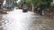 North East Weather Update and Forecast: Heavy Rains Cause Severe Waterlogging in Various Parts of Guwahati, IMD Issues Fresh Warnings for Assam-Meghalaya (Watch Video)