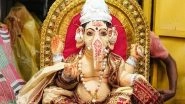 Lord Ganesha Images For Shubh Budhwar Greetings: Send Good Morning Wishes on Ganesh Chaturthi 2025 With Ganpati Bappa HD Wallpapers and Vighnaharta Photos for Positive Wednesday