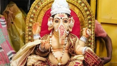 Lord Ganesha Images For Shubh Budhwar Greetings: Send Good Morning Wishes on Ganesh Chaturthi 2025 With Ganpati Bappa HD Wallpapers and Vighnaharta Photos for Positive Wednesday