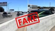 Fact Check: Did Ford Mustang Mach-E Go out of Control and Crash After Malfunctioning in California’s Redwood City? Police Reveal the Truth