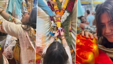 Ekta Kapoor Visits Lalbaugcha Raja On account of Ganesh Chaturthi, Video Gives Glimpse Into On-Ground Management (See Post)