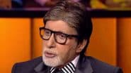 ‘Kaun Banega Crorepati Season 17′: ’It’s Emotionally Shattering’, Says Amitabh Bachchan on Seeing Contestants Lose Prize Money on ‘KBC’