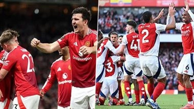 Manchester United vs Arsenal, Premier League 2025-26: Red Devils Host Gunners at Old Trafford in Season Opener