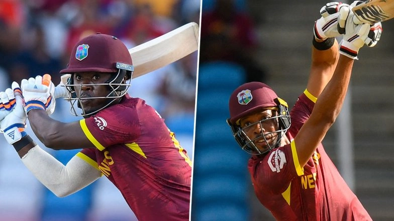 West Indies Beat Pakistan by Five Wickets in WI vs PAK 2nd ODI 2025; Roston Chase, Sherfane Rutherford Help Hosts Level Series 1-1