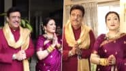 ‘Koi Hum Dono Ko Alag Nahin Kar Sakta’: Govinda, Wife Sunita Ahuja Make Happy Public Appearance on Ganesh Chaturthi Amidst Divorce News (Watch Video)