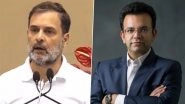 &lsquo;My Father Passed Away in 2019, Farm Laws Came in 2020&rsquo;: Rohan Jaitley Rebuts Rahul Gandhi&rsquo;s Claim That Arun Jaitley Threatened Him Over Farm Laws (Watch Video)
