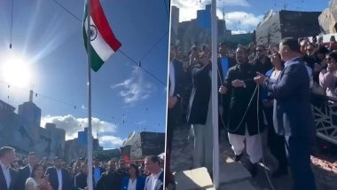 IFFM 2025: Aamir Khan Hoists National Flag at Indian Film Festival of Melbourne as Part of Independence Day Celebrations, Philip Green Shares Video