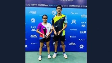 WTT Contender Lagos 2025: Poymantee Baisya Continues Fine Form, Bags Silver Medal With Partner Akash Pal in Mixed Doubles