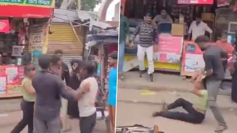 Chhole-Bhature Date Turns Ugly in Hathras: Girl Thrashed, Dragged by Hair by Brother After He Catches Her With Boyfriend in UP; 4 Arrested As Video Goes Viral