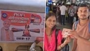 &lsquo;Modi Express&rsquo; for Ganpati Festival 2025: Special Train Operates From Mumbai to Konkan Ahead of Ganesh Mahotsav; Passengers Get Tickets Quickly (Watch Video)