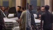 Salman Khan Visits Longtime Bodyguard Shera&rsquo;s House After His Father Sunder Singh Jolly&rsquo;s Demise, Comforts Him With a Hug (Watch Video)