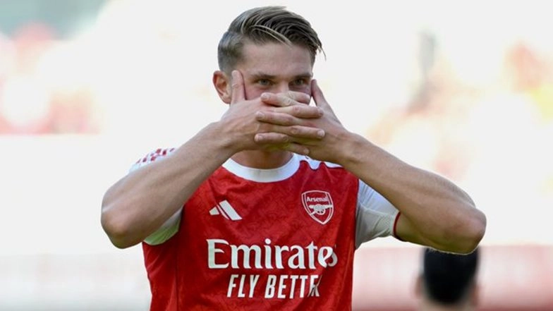 Arsenal Manager Mikel Arteta Sings Praises for Viktor Gyokeres After Debut Goal Against Athletic Club, Says ‘He Will Destroy You If..’