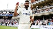 IND vs ENG 5th Test 2025: Mohammed Siraj Registers Best Match Figures by Indian at The Oval During Six-Run Triumph Against England