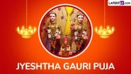 When is Jyeshtha Gauri Puja 2025? Know Date, Timings, Rituals and Significance of the Annual Event
