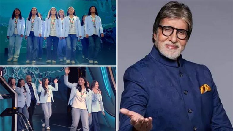 ‘Kaun Banega Crorepati 17’: Amitabh Bachchan Will Honour National Sports Day With Indian Women’s Ice Hockey Team; Big B Will Praise Their Historic IIHF Asia Cup Win (Watch Promo)
