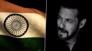 Independence Day 2025: Salman Khan Treats Fans With His Soulful Rendition of Patriotic Track ‘Sare Jahan Se Accha’ (Watch Video)
