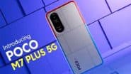 POCO M7 Plus 5G Launch in India on August 13, Display Revealed: Check Expected Price and Other Details