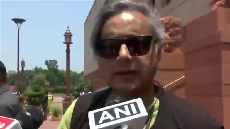 Donald Trump’s Tariff Threat: If US Goes Ahead With This, India Should Also Impose 50% Tariff on American Imports, Saya Shashi Tharoor (Watch Video)