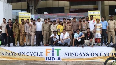 Special Edition of ‘Fit India–Sundays on Cycle’ Held at Jawaharlal Nehru Stadium on August 3