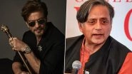 &lsquo;Magniloquent and Sesquipedalian&rsquo;: Shah Rukh Khan Thanks Shashi Tharoor in Politician&rsquo;s Inimitable Style After Winning National Award for Best Actor for His Film &lsquo;Jawan&rsquo;