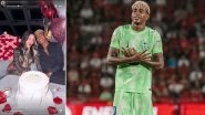 Lamine Yamal Goes Public With Nicki Nicole, Barcelona Sensation Celebrates Argentine Singer&rsquo;s 25th Birthday in Style With Heart-Shaped Balloons, Cake and Flowers (See Pic)