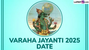 Varaha Jayanti 2025 Date and Time: Know Rituals, Celebrations and Significance of the Birth Anniversary of Lord Vishnu’s Third Incarnation