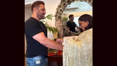 Raksha Bandhan 2025: Inside Salman Khan’s Heartwarming Rakhi Celebrations With Family at His Sister Alvira Agnihotri’s Residence in Mumbai (See Pics and Video)