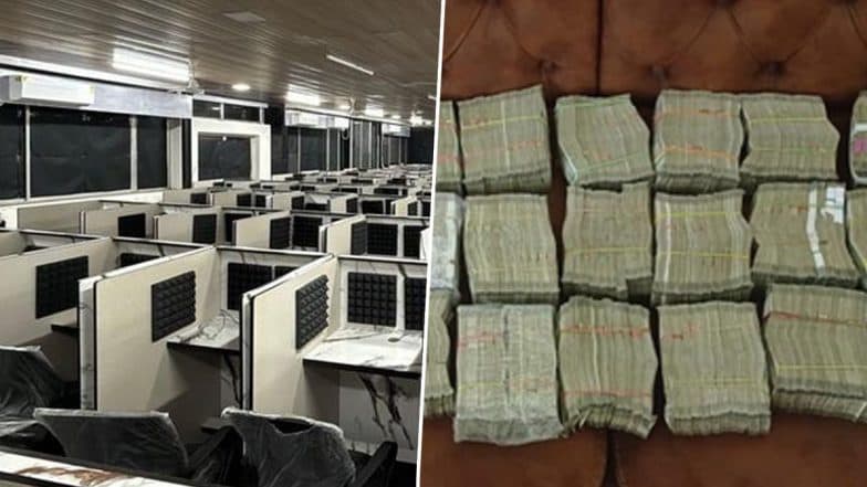 Fake ‘Global Call Centre’ Busted: CBI Arrests 5 Cyber Conmen in Nashik for Targeting US and Canadian Nationals; Seizes 7 Luxury Cars, INR 1 Crore Cash, 44 Laptops and 500 gm Gold During Raid