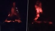 Indonesia&rsquo;s Mount Lewotobi Laki-Laki Erupts Again, Spews 10 Km-High Ash Cloud; Video of Dramatic Volcanic Lightning Surfaces