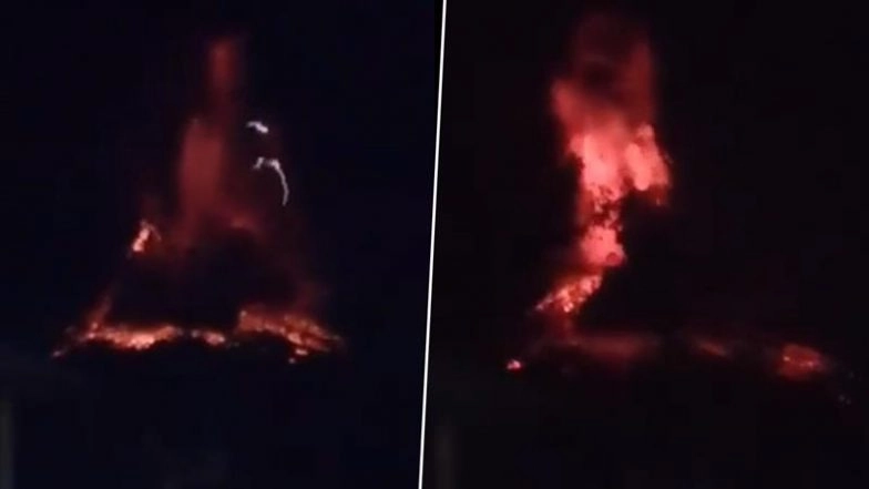 Indonesia’s Mount Lewotobi Laki-Laki Erupts Again, Spews 10 Km-High Ash Cloud; Video of Dramatic Volcanic Lightning Surfaces