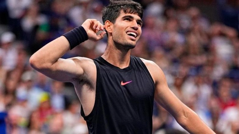 Reilly Opelka vs Carlos Alcaraz, US Open 2025 Live Streaming Online: Get Live Telecast of Men’s Singles First Round Tennis Match in India