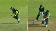 Saeed Ajmal Makes Costly Mistake of Dropping AB de Villiers’ Catch in WCL 2025 Final, Fan's Meme-Worthy Reaction Goes Viral (See Pic and Video)