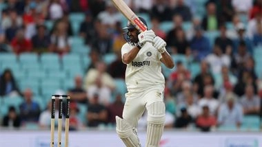 Sports News | India Fight Back After Losing Quick Wickets in Oval Test, Karun Nair Scores a Half-century