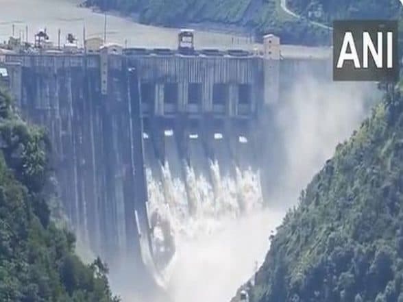 India News | J-K: Baglihar Dam in Ramban Opens All Spillway Gates Following Heavy Rains