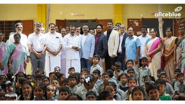 Business News | Alice Blue Helps Aspiring Students in Tamil Nadu Get a New School With Modern Learning Tools