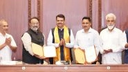 Business News | Maharashtra Govt. & Art of Living's SSRDP Join Hands to Transform 150 Government-aided Schools