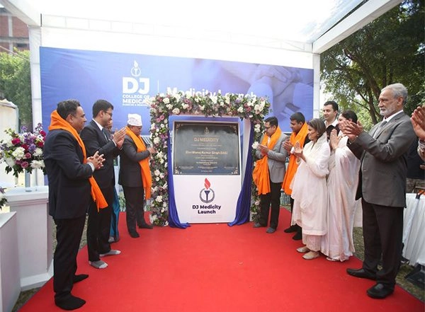 Business News | Groundbreaking Ceremony for DJ Medicity: Uttar Pradesh Witnesses Launch of Premier Integrated Healthcare Complex in Modinagar
