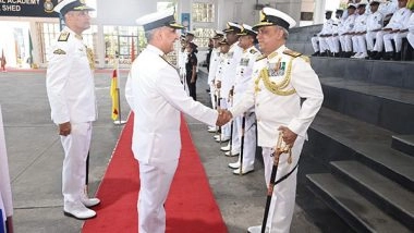 India News | Vice Admiral Manish Chadha Takes over as Commandant of Indian Naval Academy