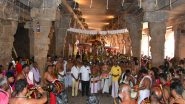 India News | TN: Jyeshtabhishekam Performed at Woraiyur Kamalavalli Nachiyar Temple