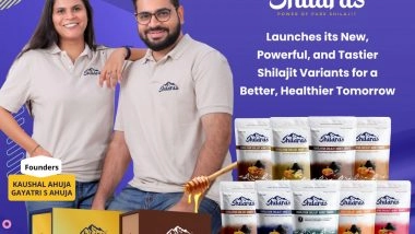 Business News | Shilaras Launches Its New, Powerful, and Tastier Shilajit Variants for a Better, Healthier Tomorrow