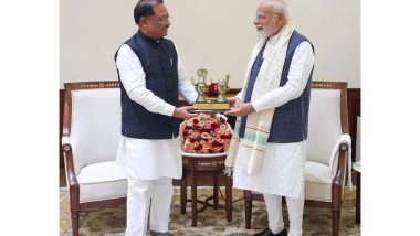 India News | CM Vishnu Deo Sai Invites PM Modi to Attend 'Amrit Rajat Mahotsav' of Chhattisgarh's 25th Statehood Anniversary