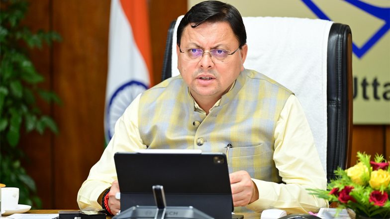 India News | Uttarakhand CM Pushkar Singh Dhami Directs Officers to Communicate with MLAs to Solve Public Issues
